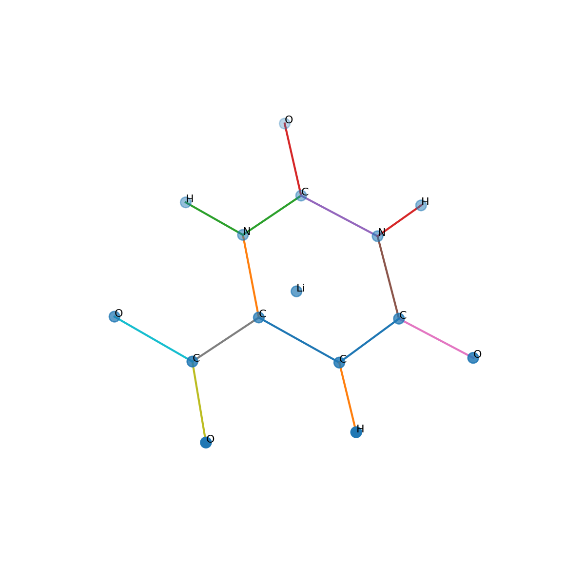 Lithium orotate 3D